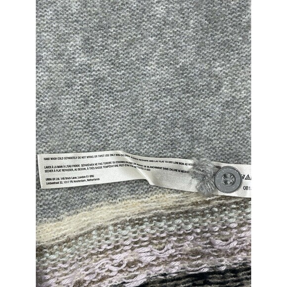 Anthropologie Daily Practice Dress Sweater Women Gray Turtle Neck Boho Sz S NWT - Picture 11 of 13